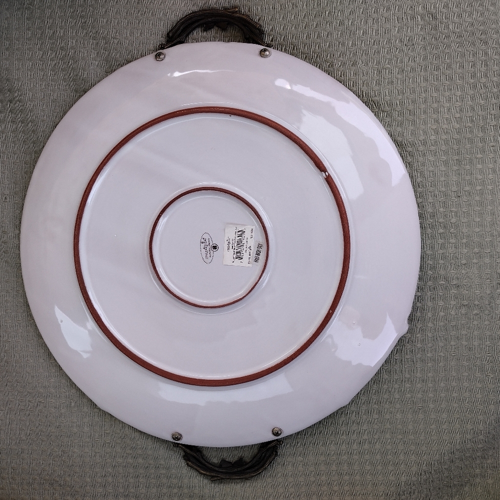 NWT Vintage Mud Pie Chop Plate - Picture 11 of 16